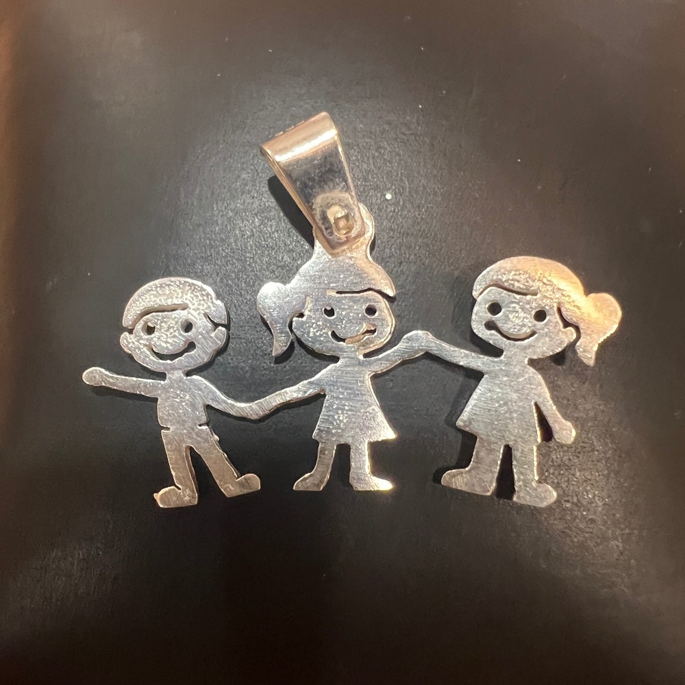 Sterling Silver kids Charm